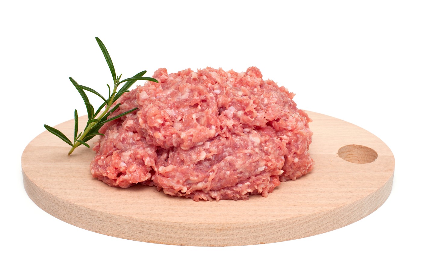 Minced meat production